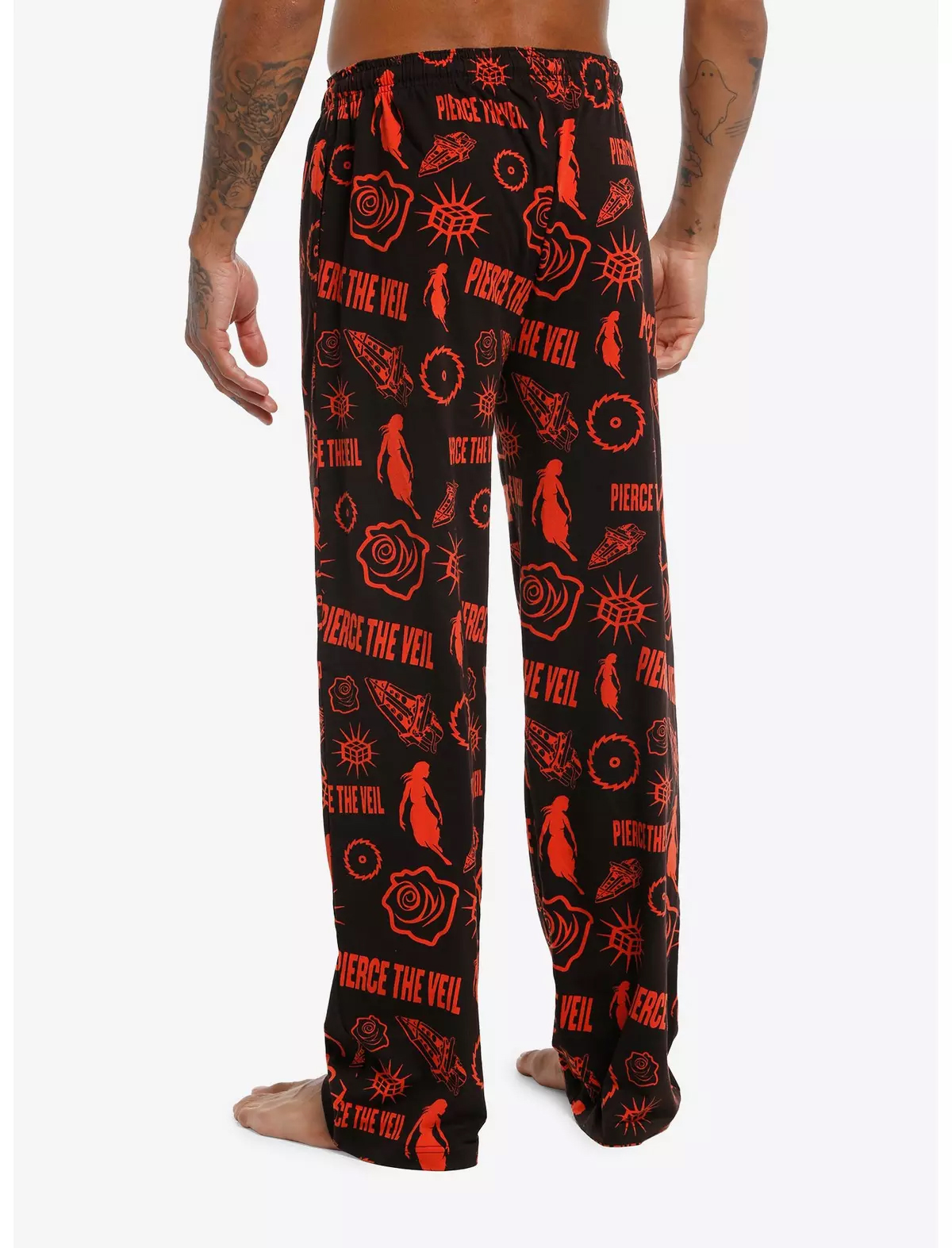 Pierce The Veil Allover Print Pajama Pants