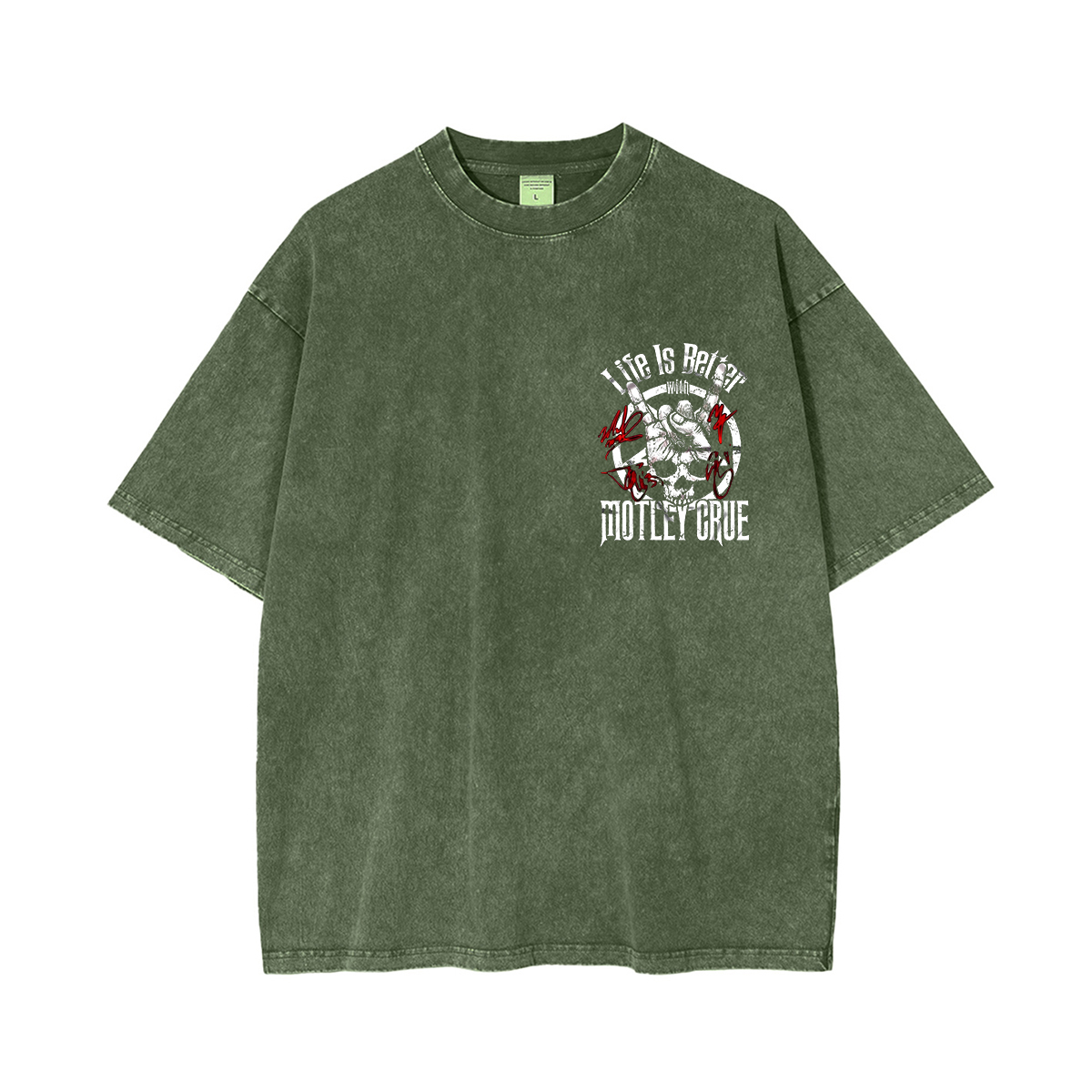 Motley Crue Washed Unisex T-Shirt