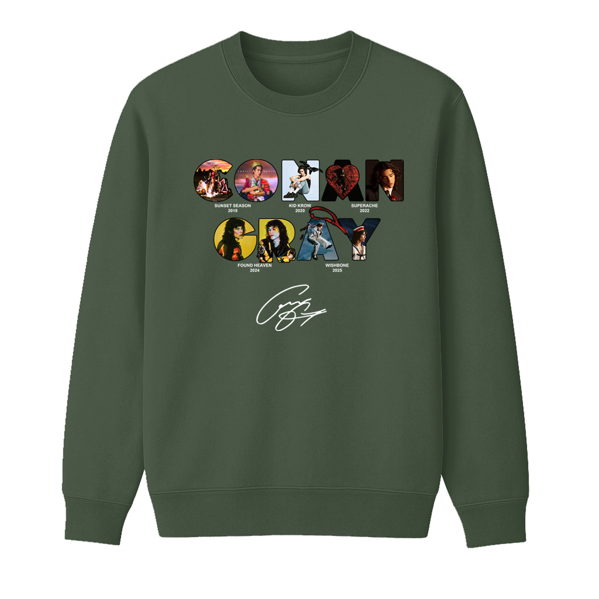 Conan Gray Unisex Cotton Creneck Sweatshirt