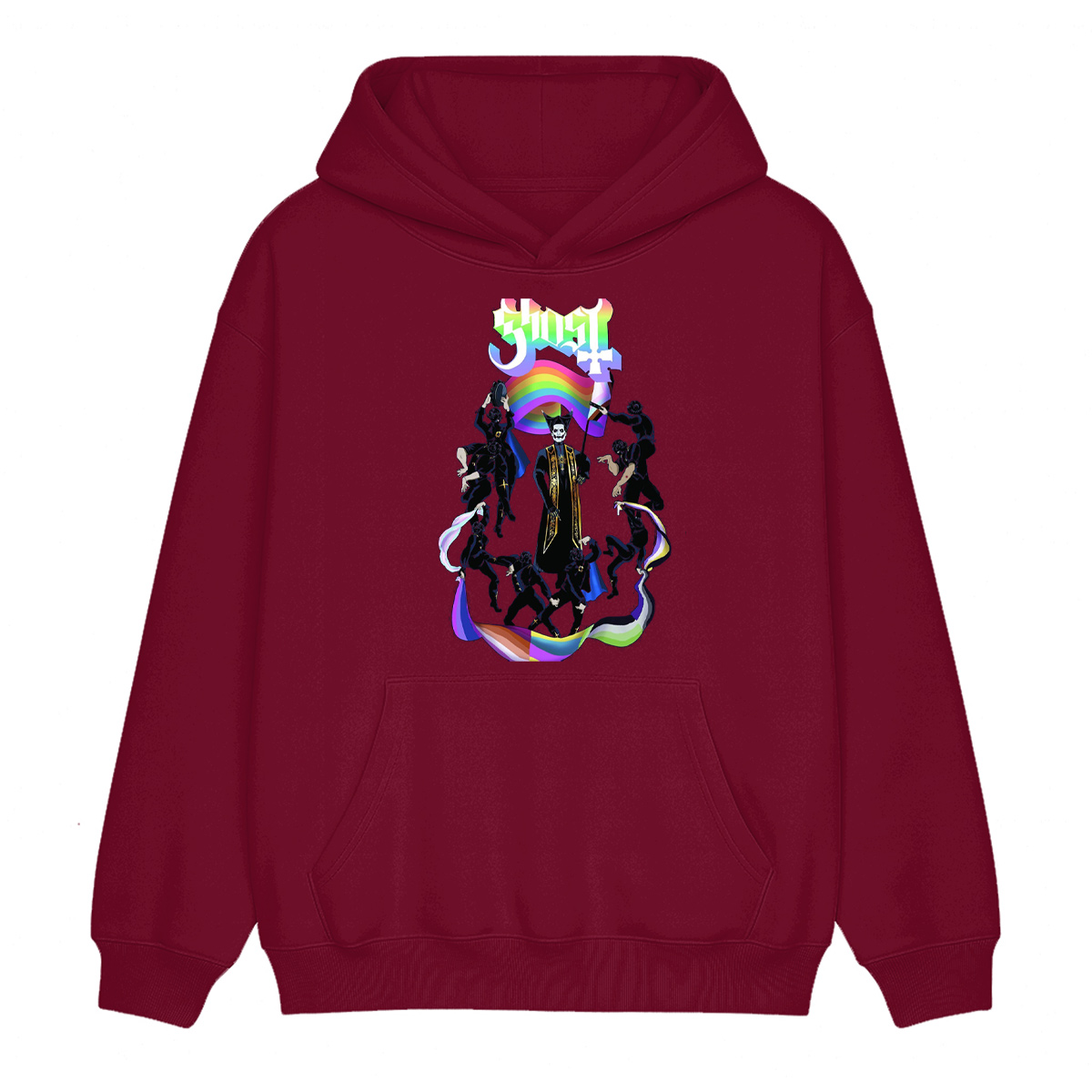 Ghost Unisex Cotton Hoodie
