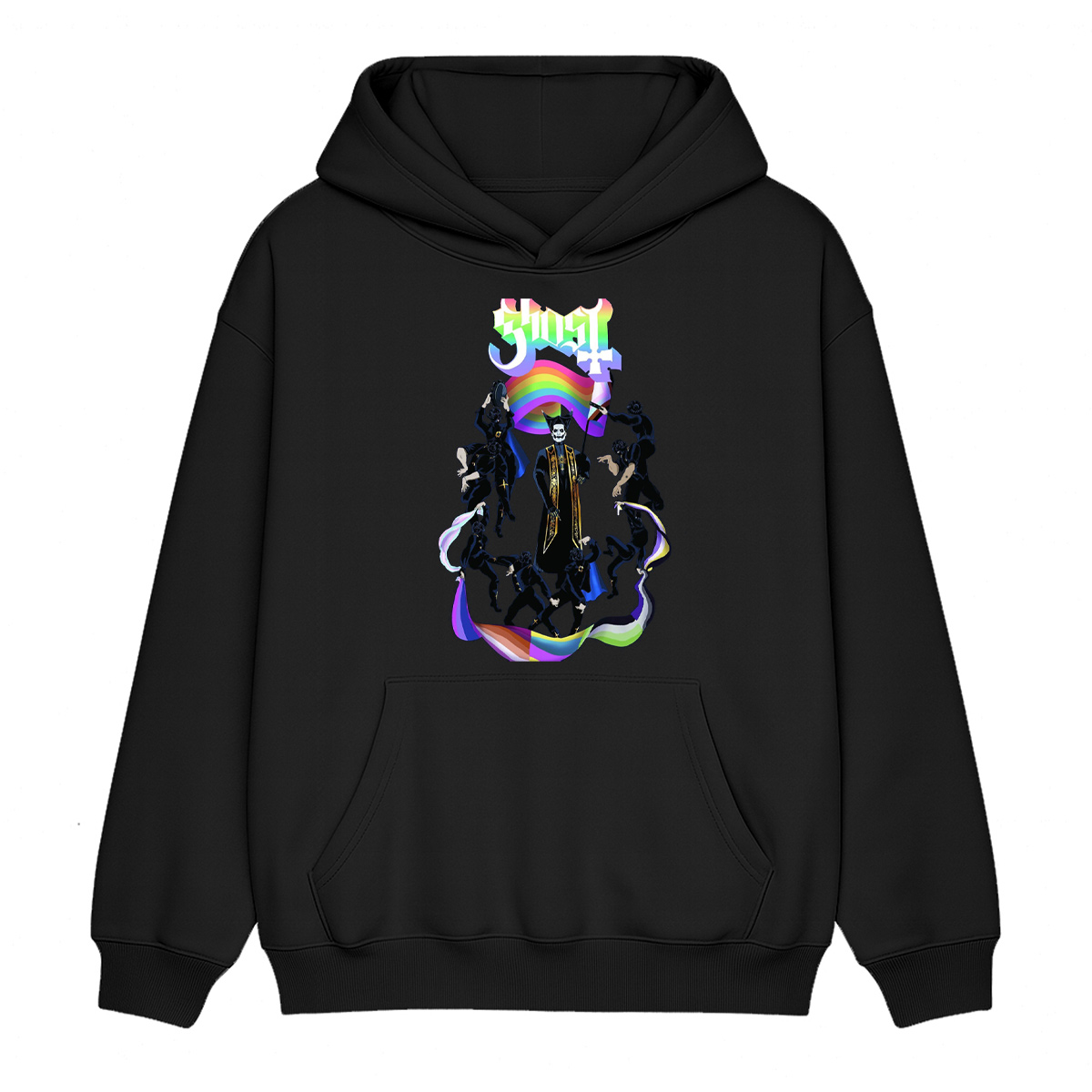 Ghost Unisex Cotton Hoodie