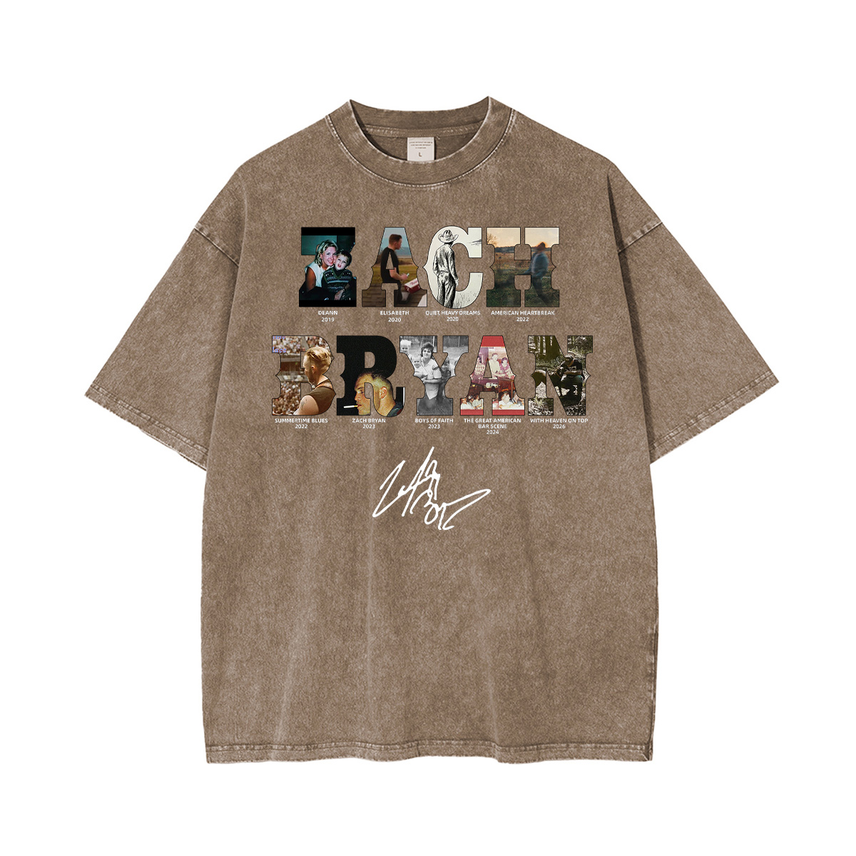 Zach Bryan Washed Unisex T-Shirt