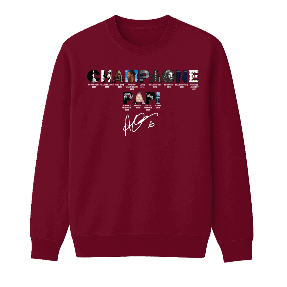 Drake Unisex Cotton Creneck Sweatshirt