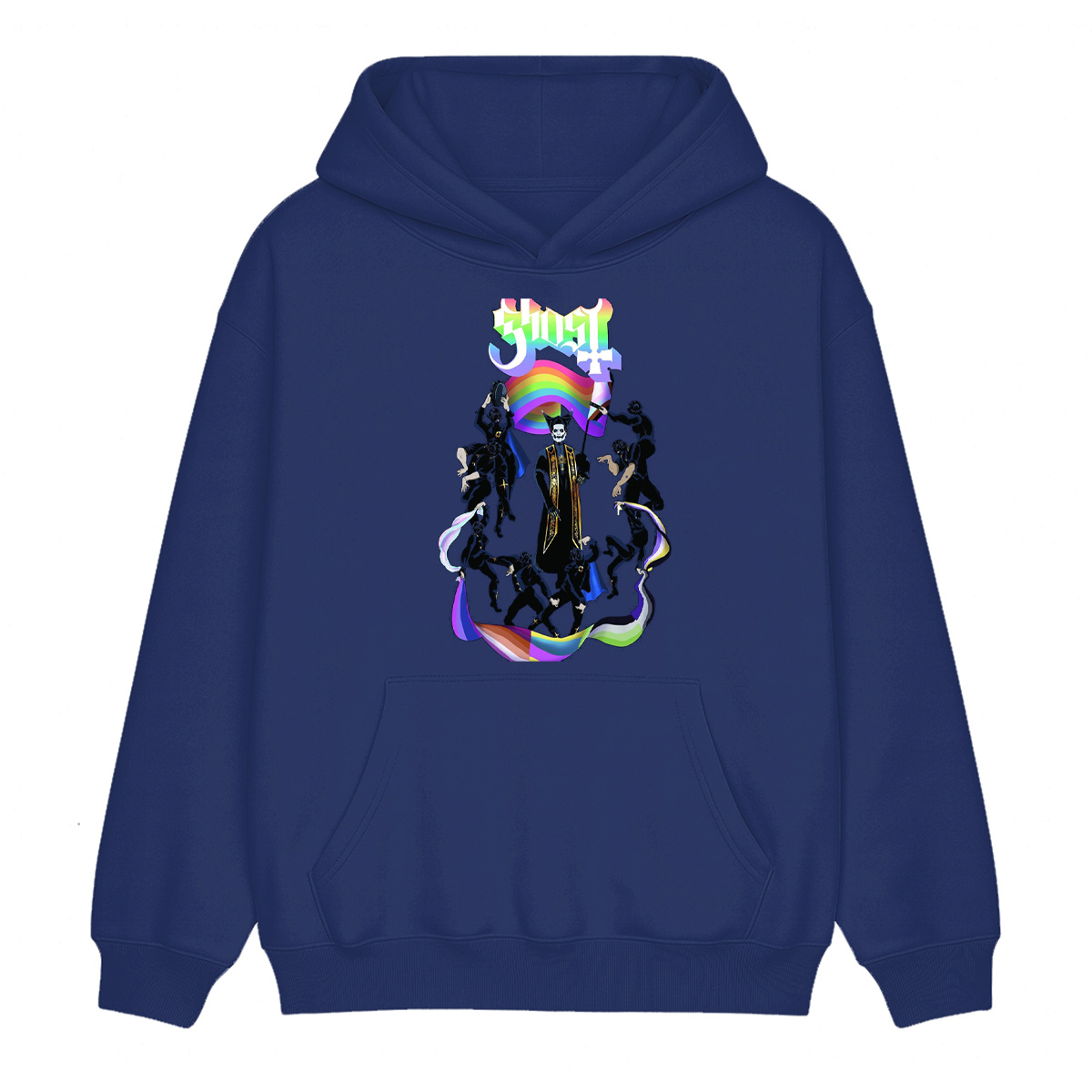 Ghost Unisex Cotton Hoodie