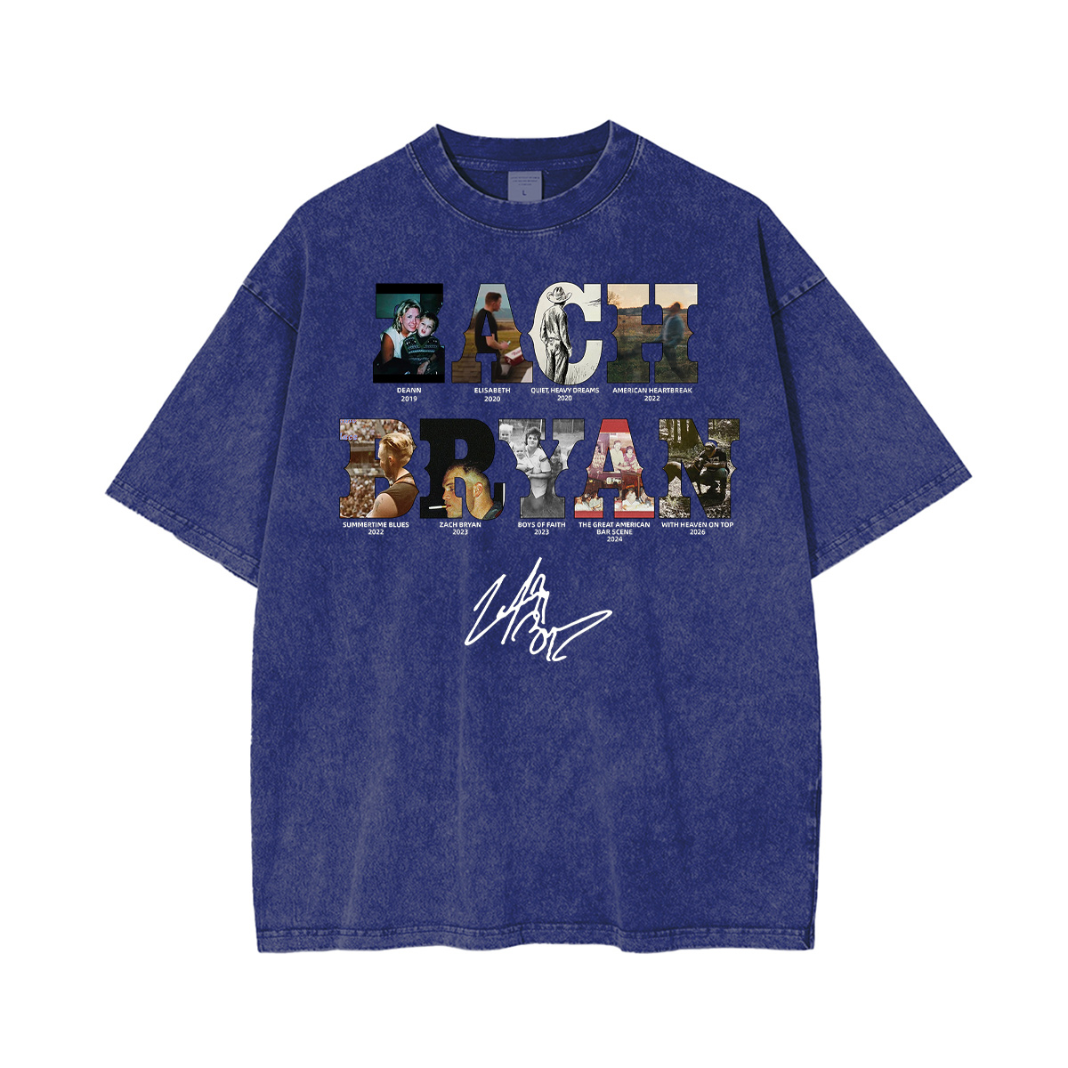 Zach Bryan Washed Unisex T-Shirt