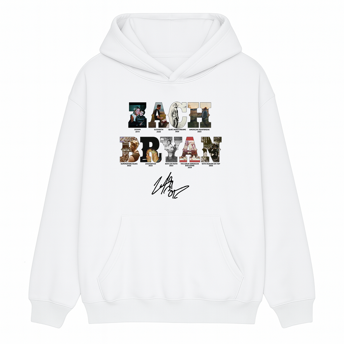Zach Bryan Unisex Cotton Hoodie