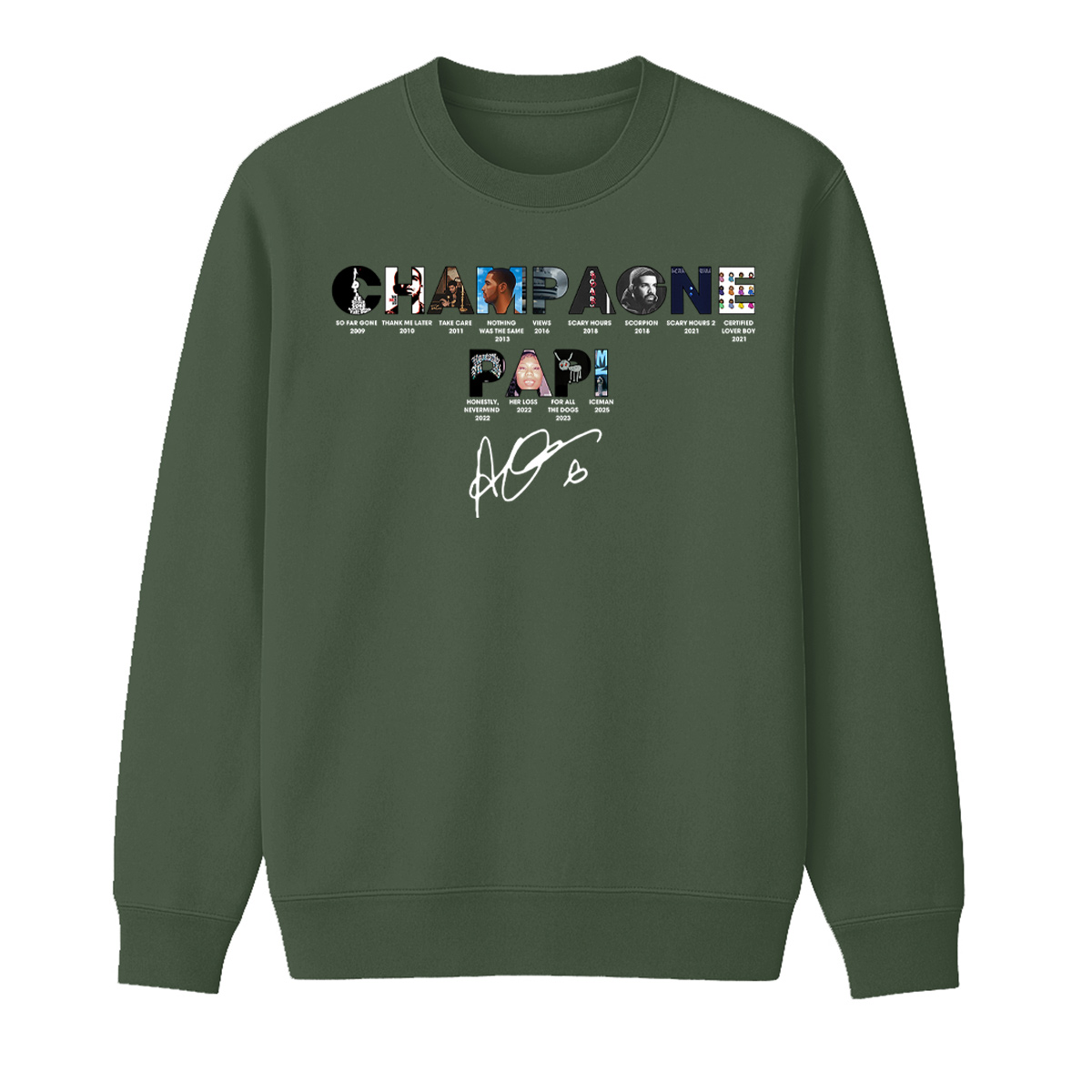 Drake Unisex Cotton Creneck Sweatshirt
