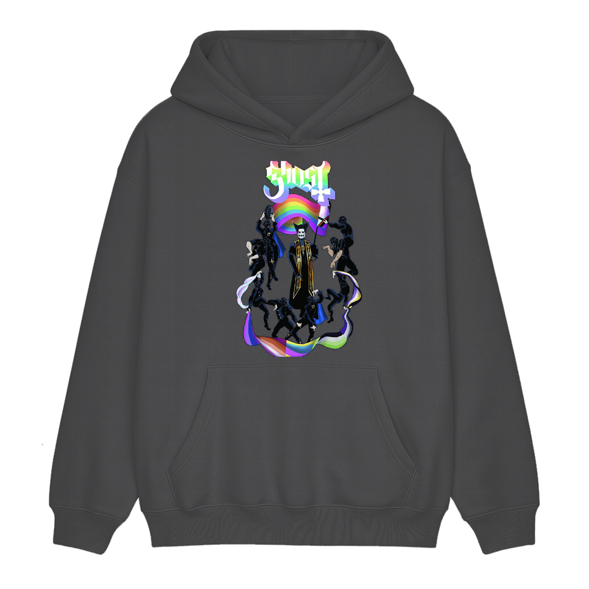 Ghost Unisex Cotton Hoodie