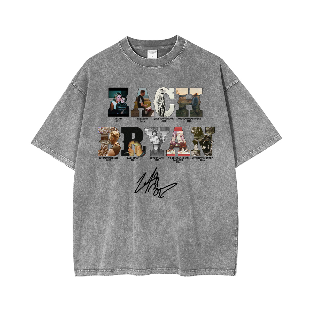 Zach Bryan Washed Unisex T-Shirt