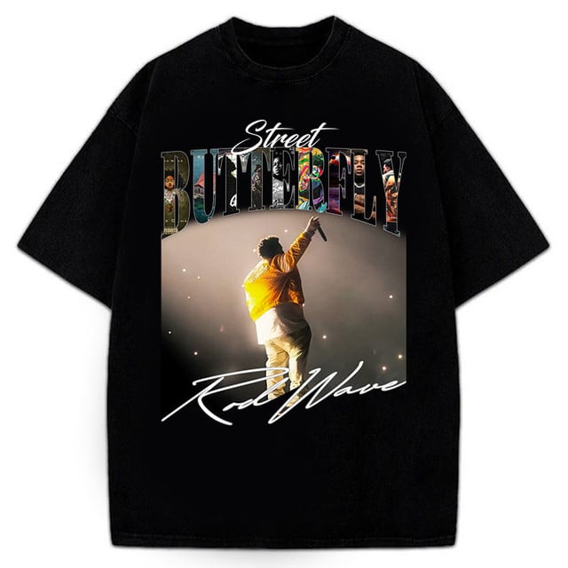 Street Butterfly album Washed Unisex T-Shirt