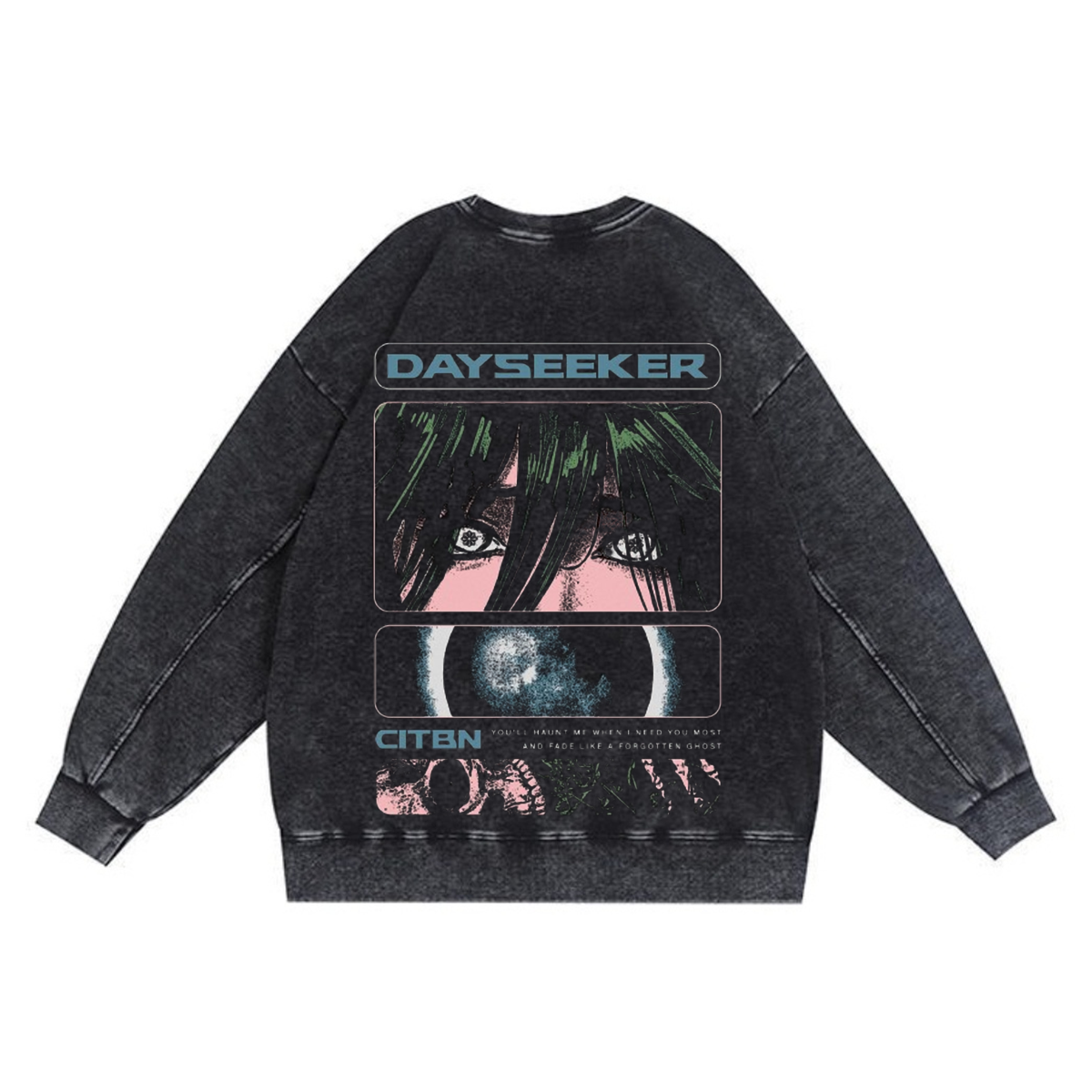 Dayseeker Unisex Washed Crewneck Sweatshirt