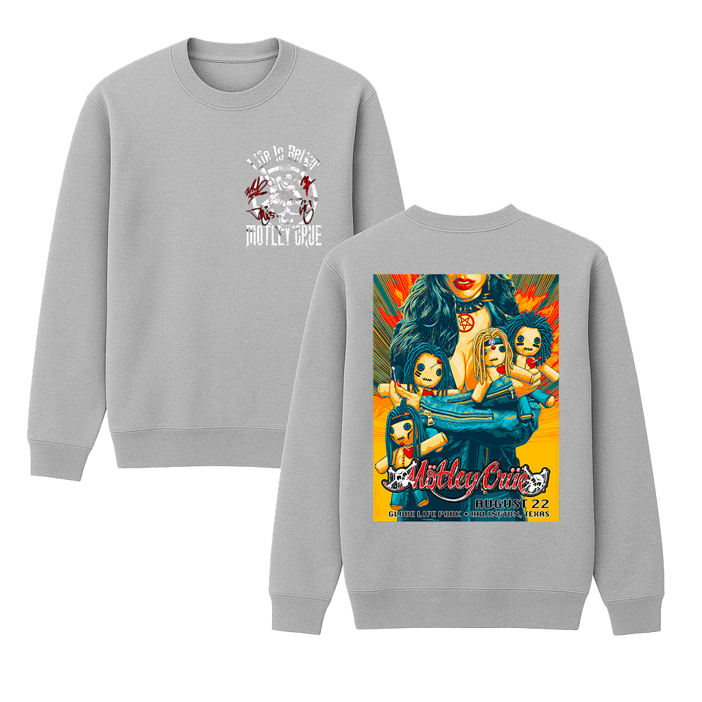 Motley Crue Unisex Crewneck Sweatshirt
