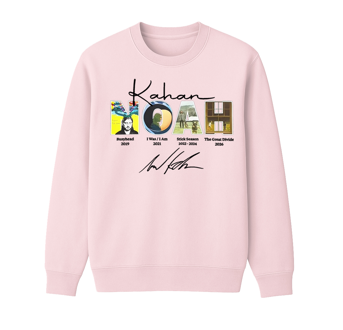 Noah Kahan fans  Unisex Cotton Creneck Sweatshirt