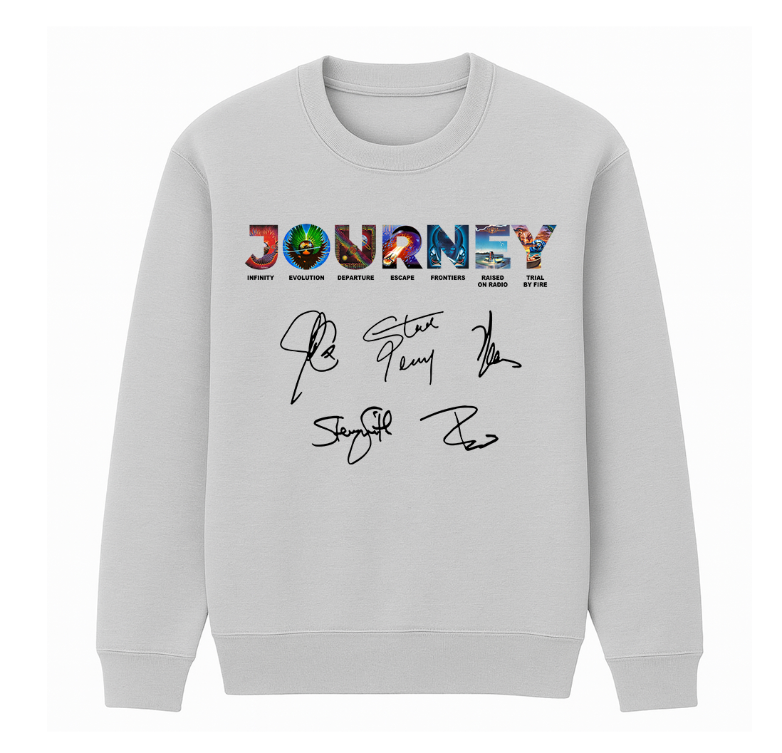 Journey Fans  Cotton Unisex Crewneck Sweatshirt