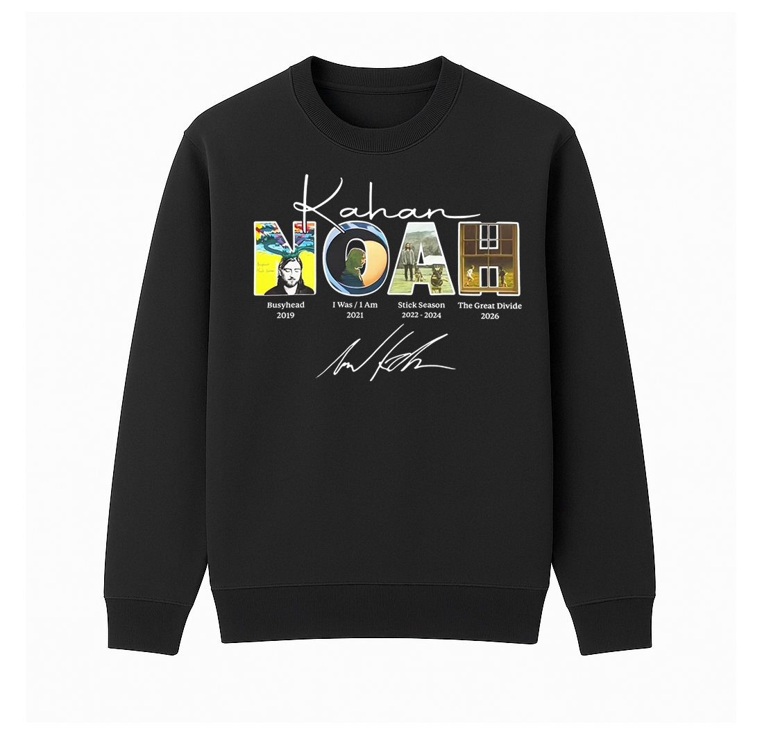 Noah Kahan fans  Unisex Cotton Creneck Sweatshirt