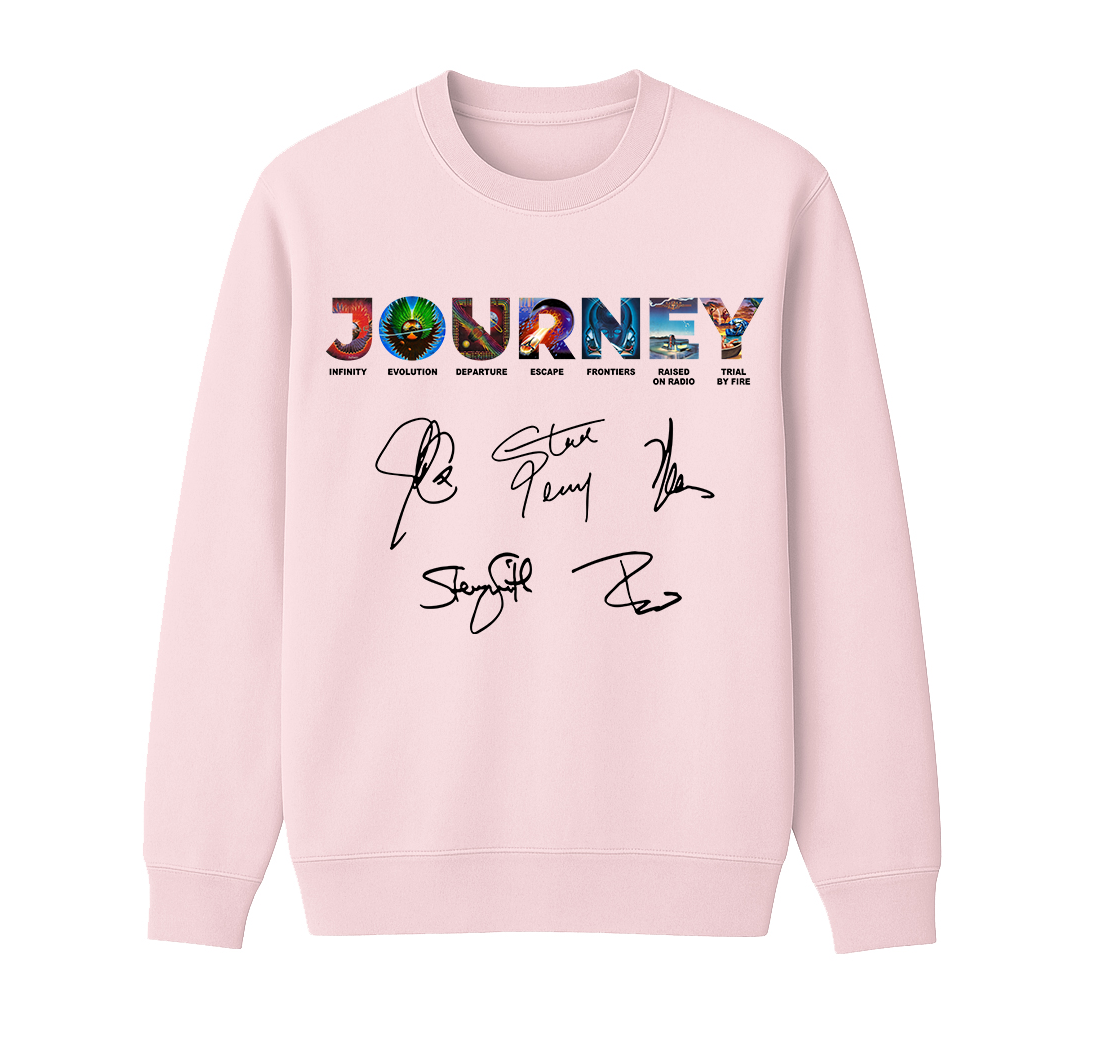 Journey Fans  Cotton Unisex Crewneck Sweatshirt