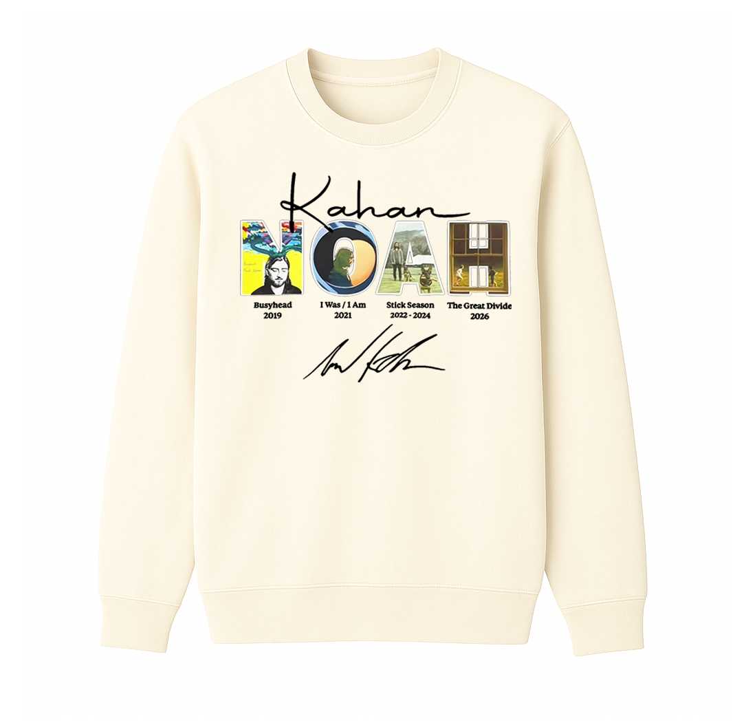 Noah Kahan fans  Unisex Cotton Creneck Sweatshirt