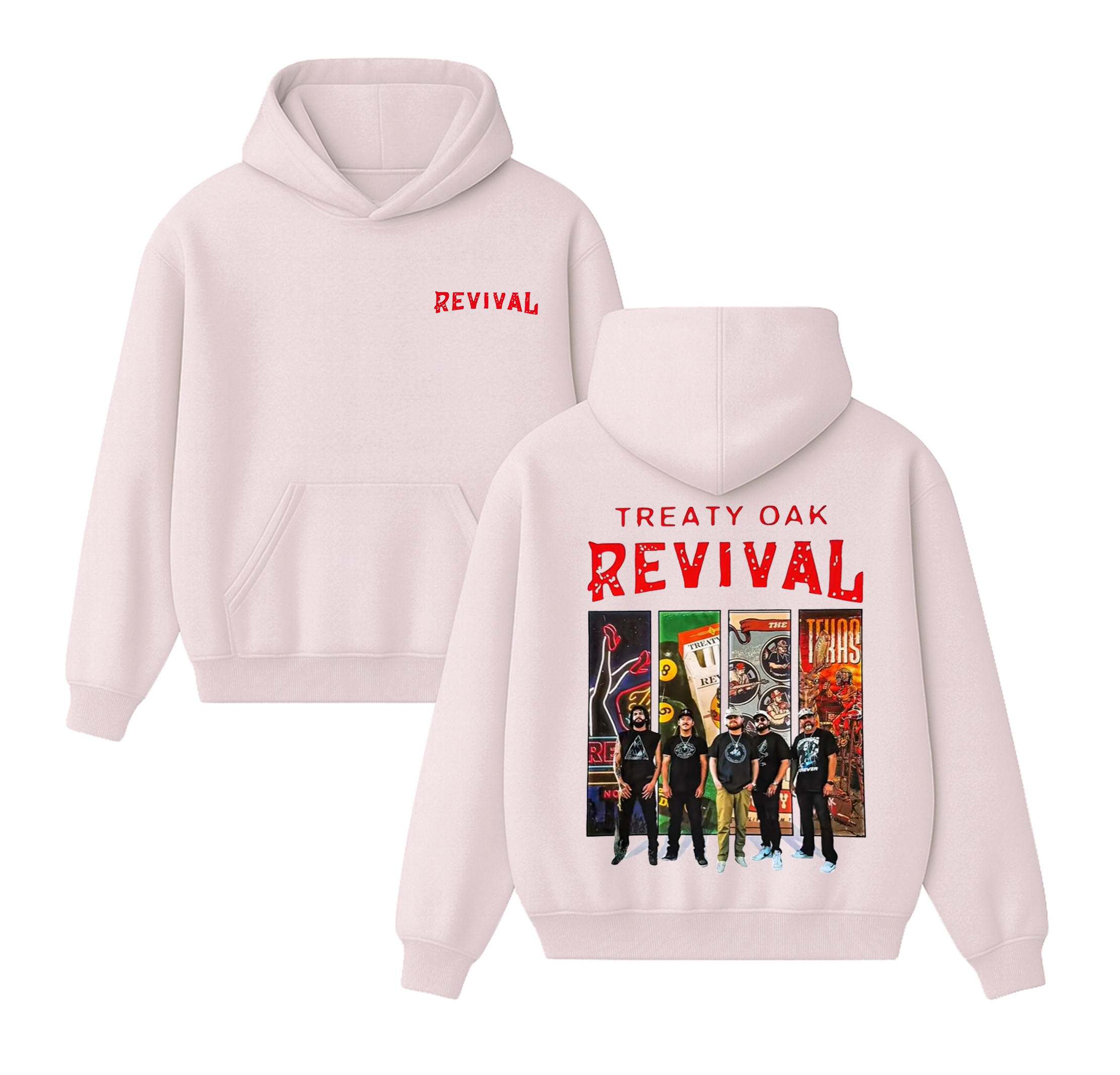 Treaty oak Revival fan Cotton Unisex Hoodie