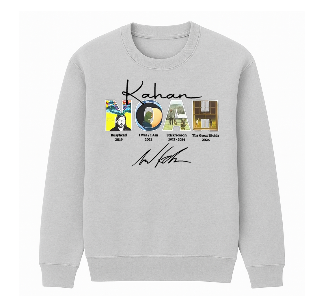 Noah Kahan fans  Unisex Cotton Creneck Sweatshirt