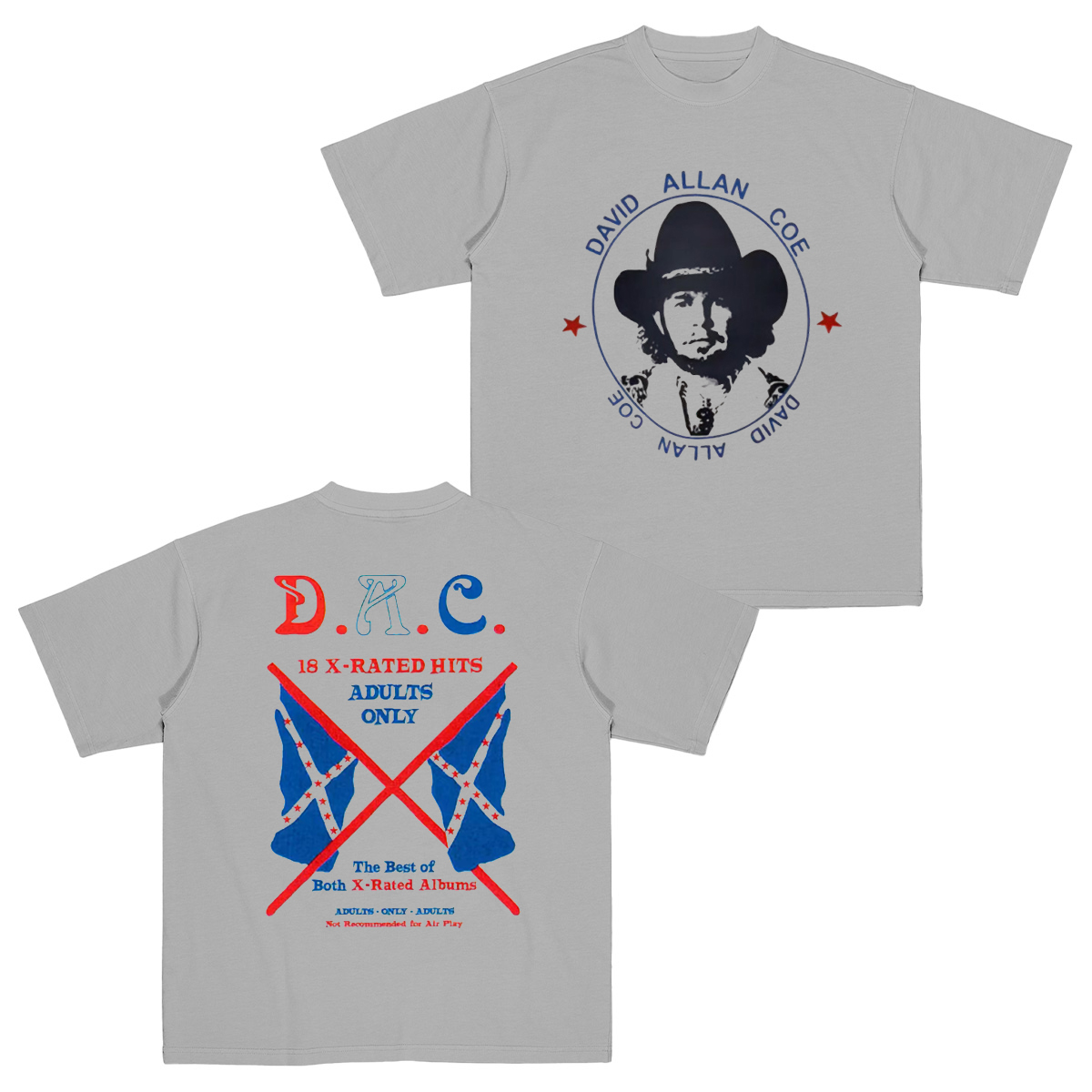 David Allen Coe Cotton Unisex T-shirt