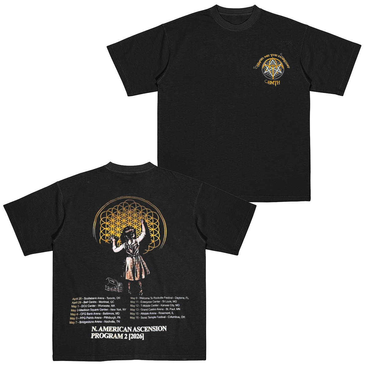 Bring Me The Horizon 2026 Cotton Unisex T-shirt