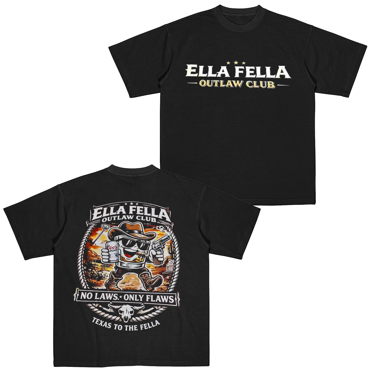 Ell Langley country Cotton Unisex T-shirt
