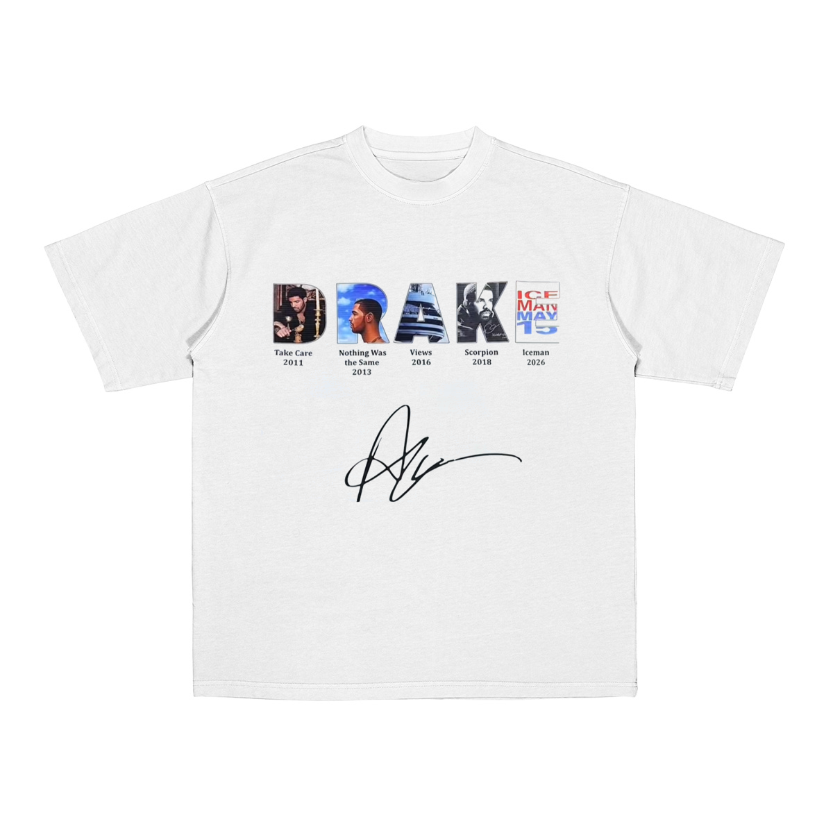 Ice Man Drake Cotton Unisex T-shirt