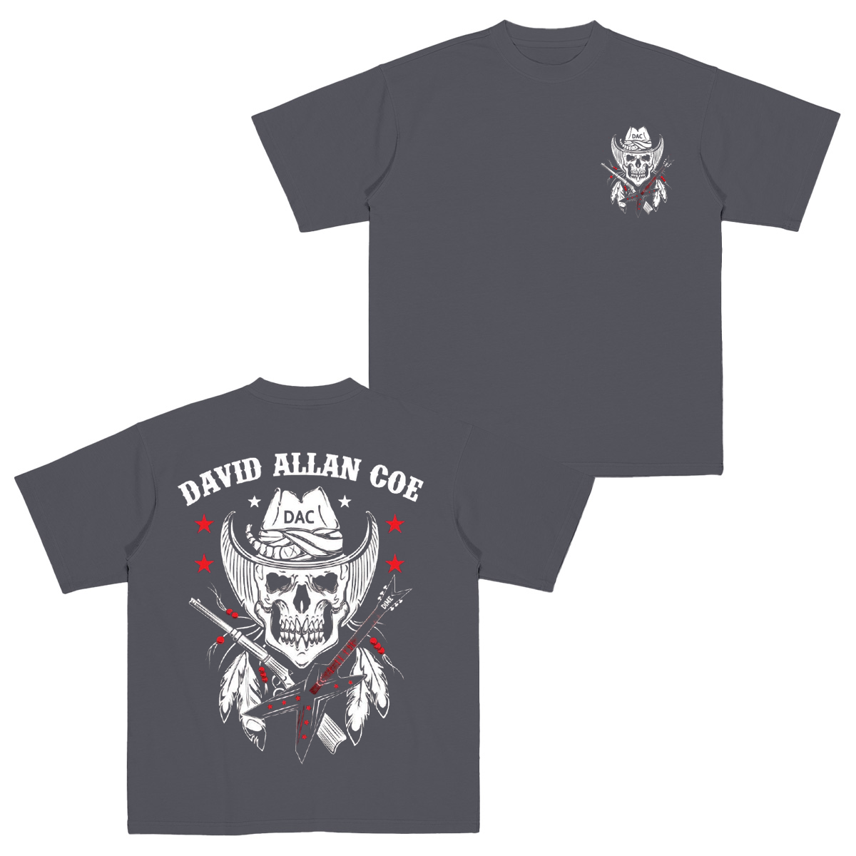 David Allan Coe Cotton Unisex T-shirt