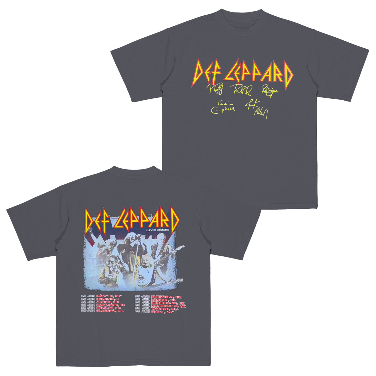 Def Leppard Cotton Unisex T-shirt