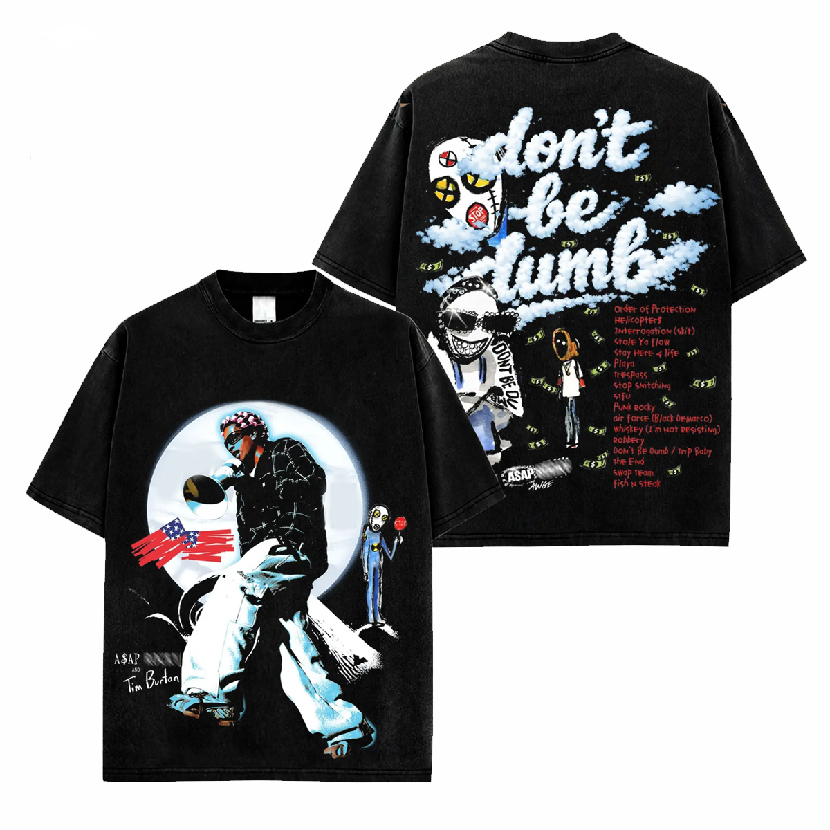 A$AP Rocky Washed Unisex T-Shirt