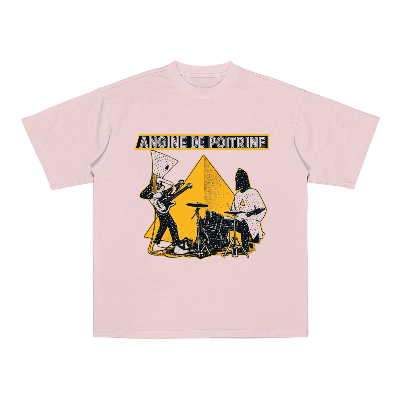 Angine De Poitrine Cotton Unisex T-shirt