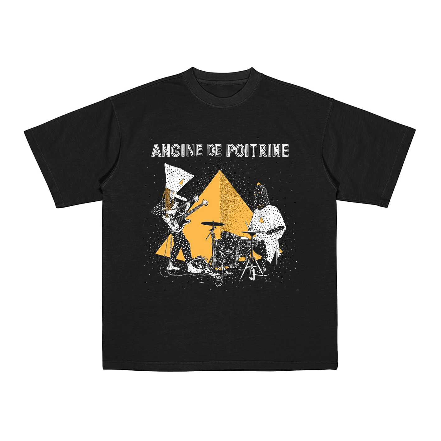 Angine De Poitrine Cotton Unisex T-shirt
