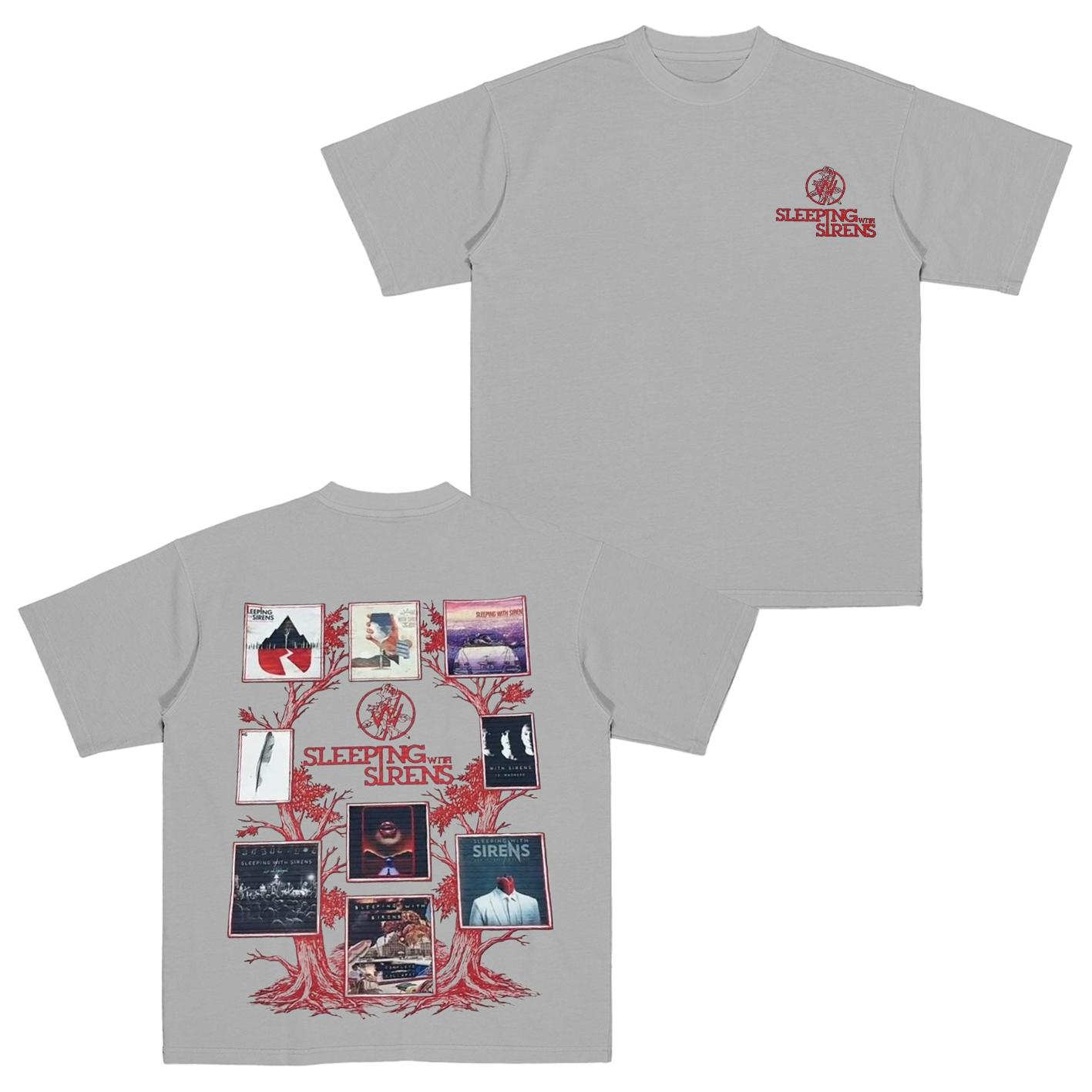 Sleeping With Sirens  Cotton Unisex T-shirt