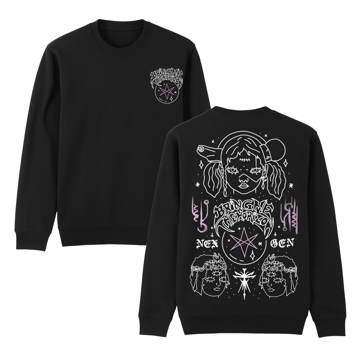 Bring me the horizon Unisex Cotton Creneck Sweatshirt