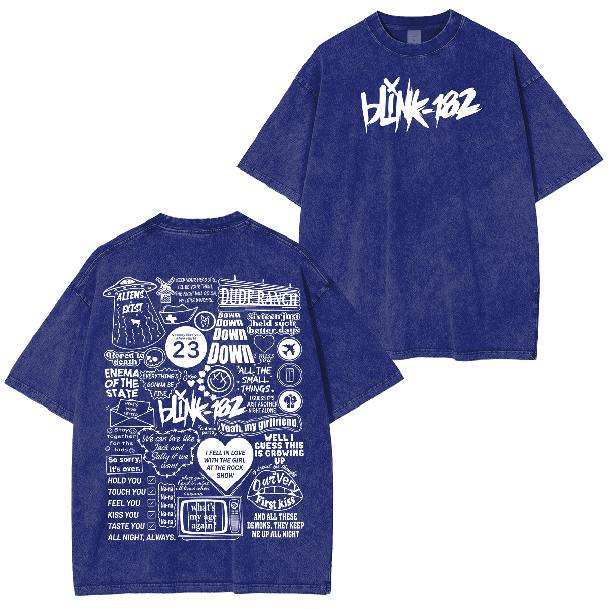 Blink-182 Washed Unisex T-Shirt