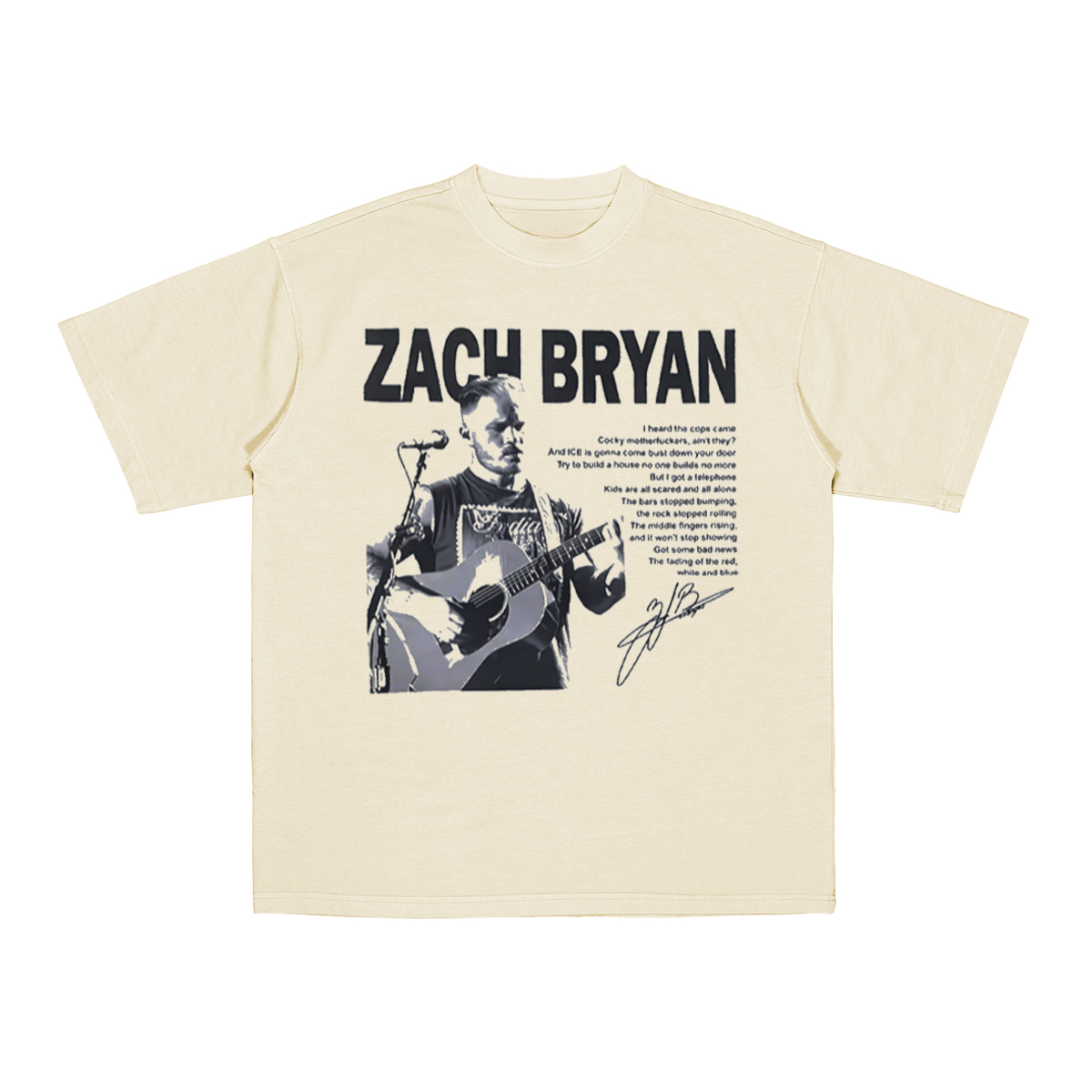 Zach Bryan Cotton Unisex T-shirt