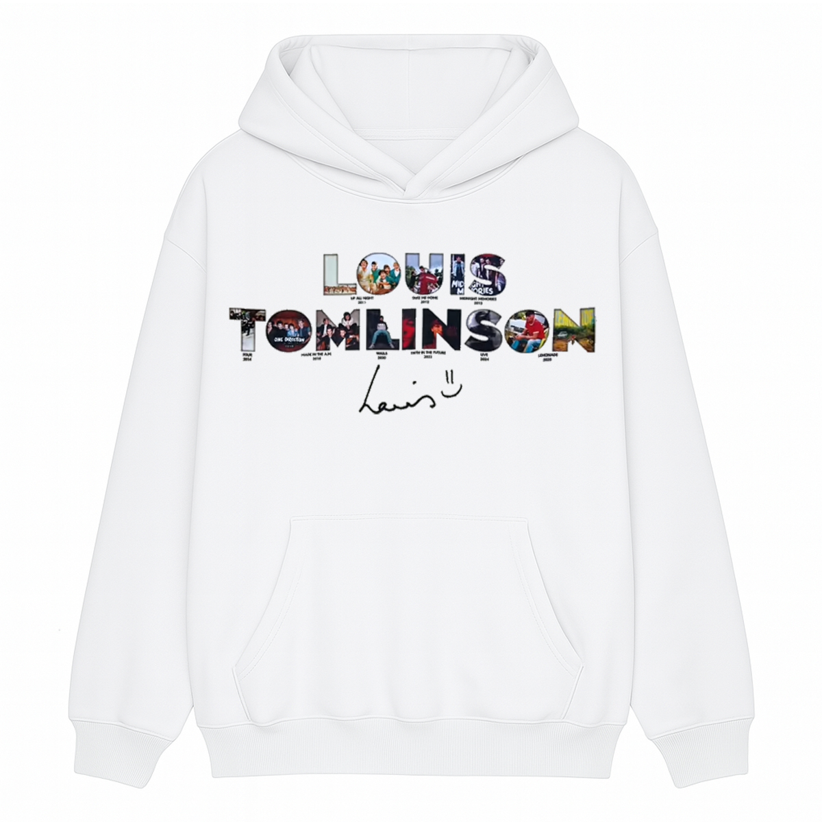 Louis Tomlinson Unisex Cotton Hoodie