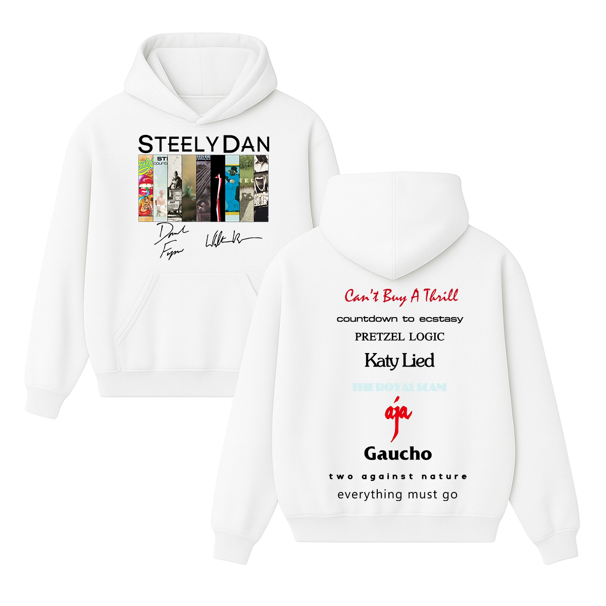 Steely Dan Unisex Cotton Hoodie