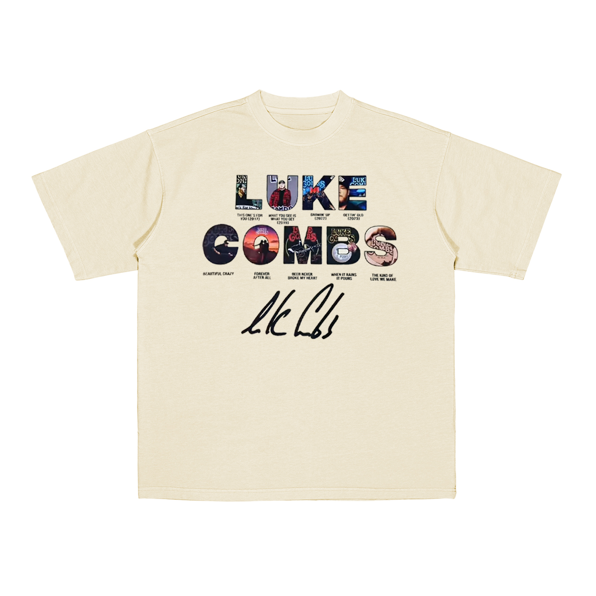 Luke Combs Cotton Unisex T-shirt