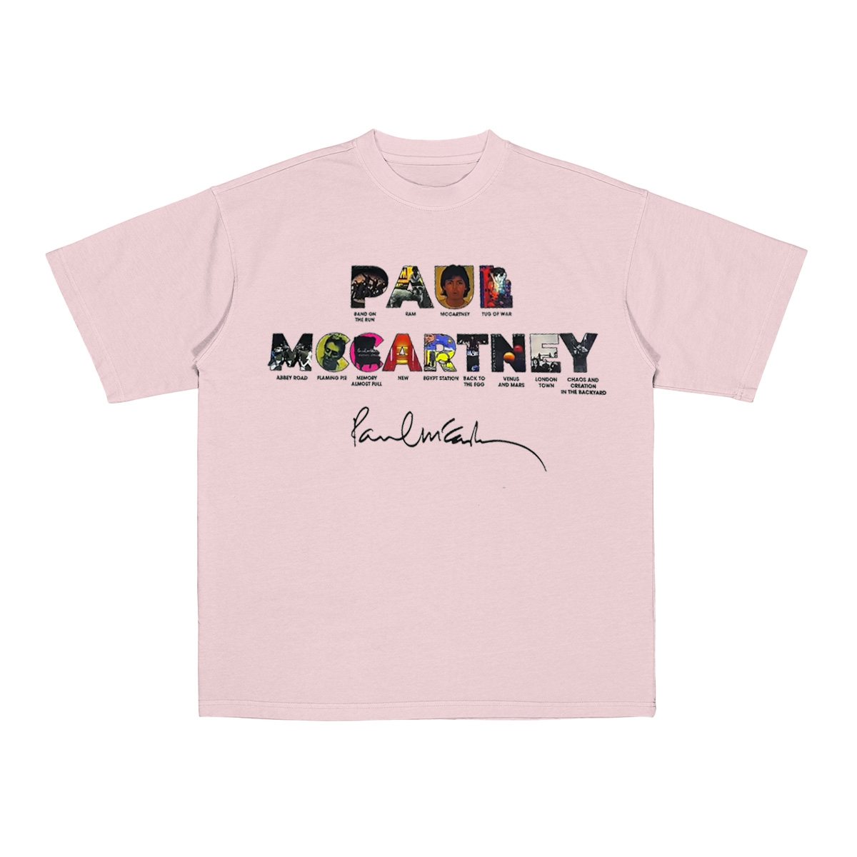 Paul Mccartney Cotton Unisex T-shirt