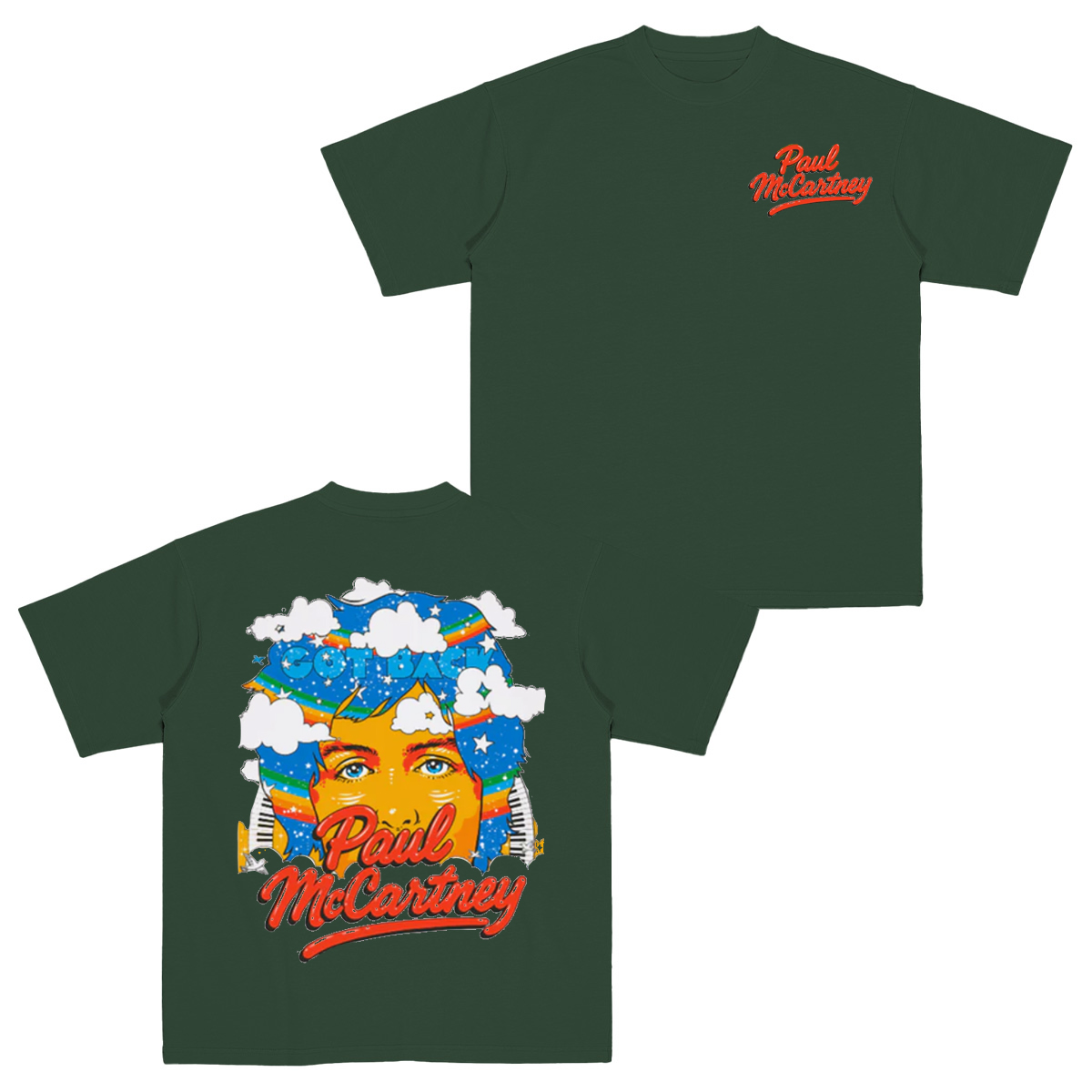 Paul McCartney Cotton Unisex T-shirt