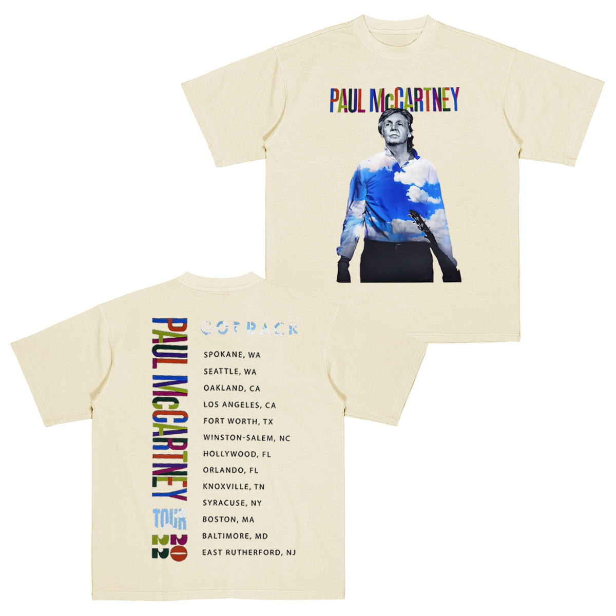 Paul Mccartney Cotton Unisex T-shirt