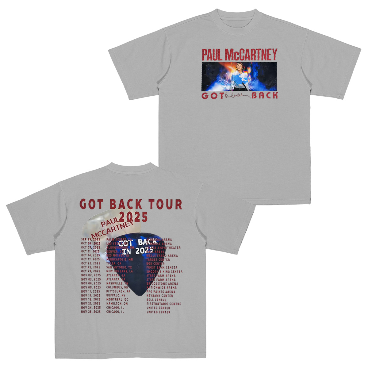 Paul Mccartney Cotton Unisex T-shirt