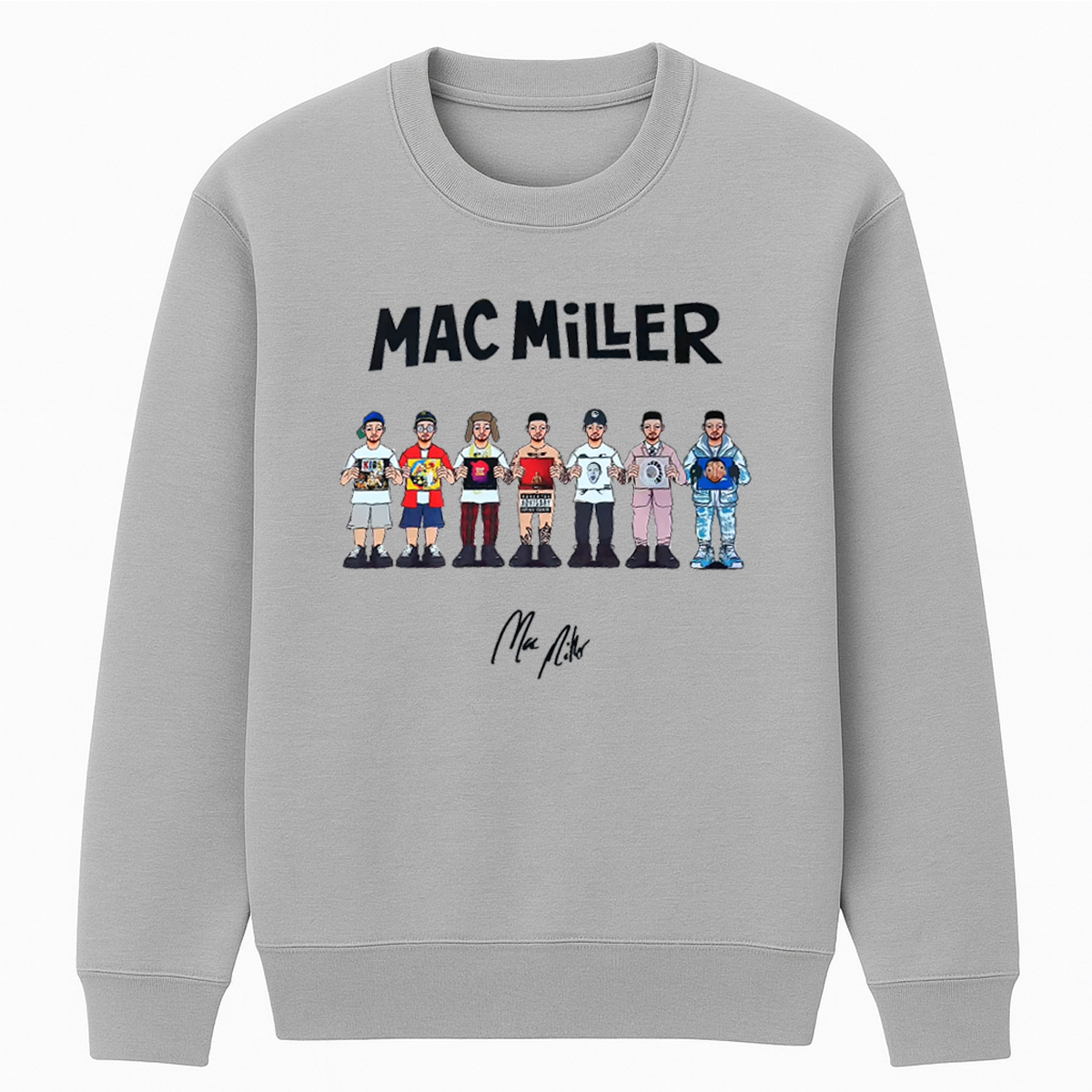 Mac Miller Unisex Cotton Creneck Sweatshirt