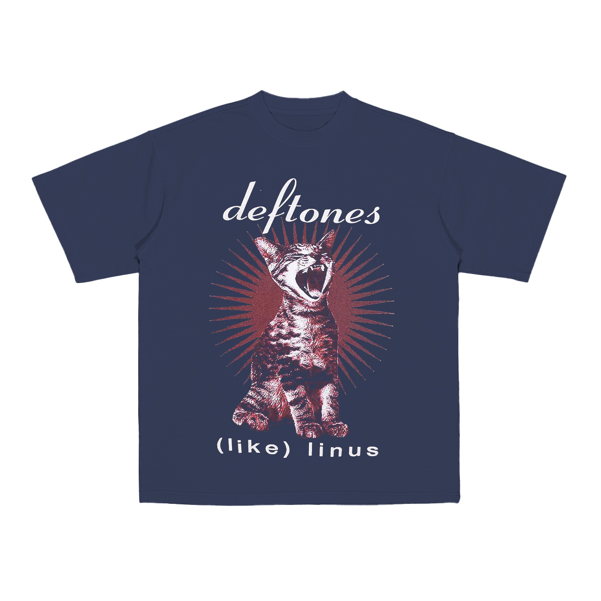 Deftones Like Linus Album Cover Boyfriend Fit Girls Cotton Unisex T-shirt