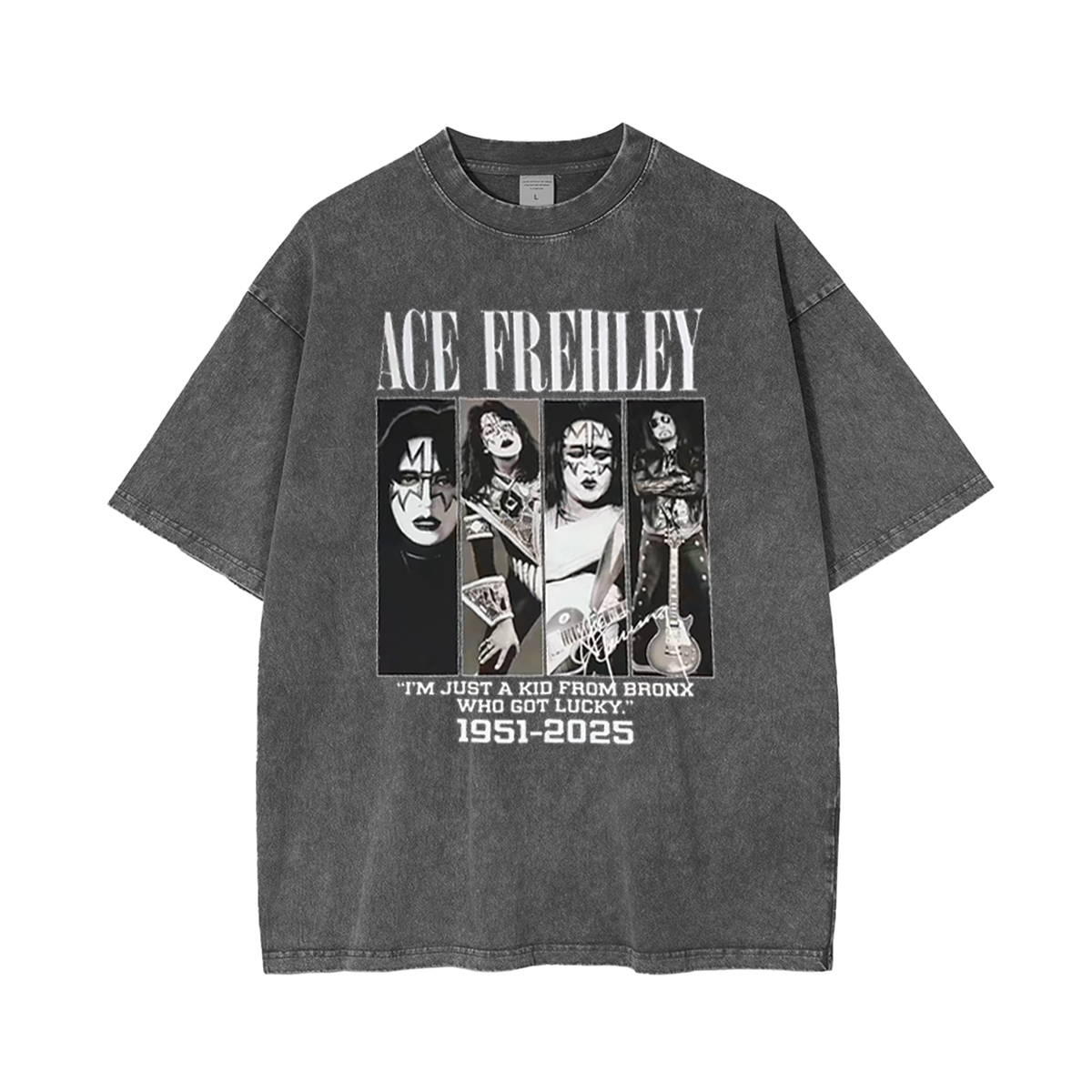 Ace Frehley Washed Unisex T-Shirt