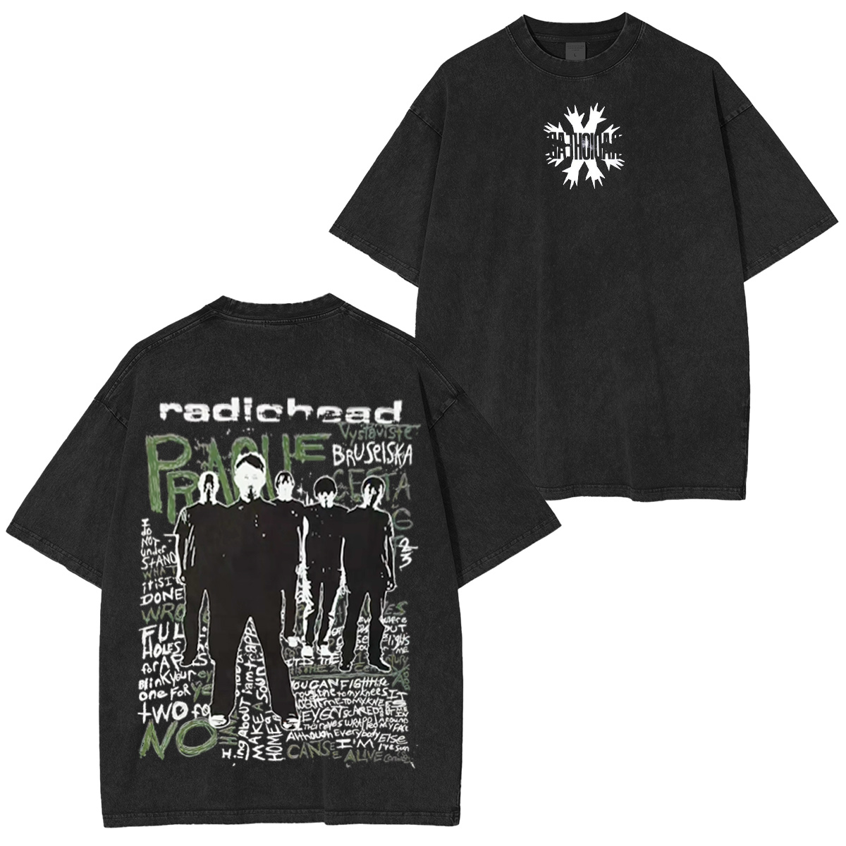 Radiohead Washed Unisex T-Shirt