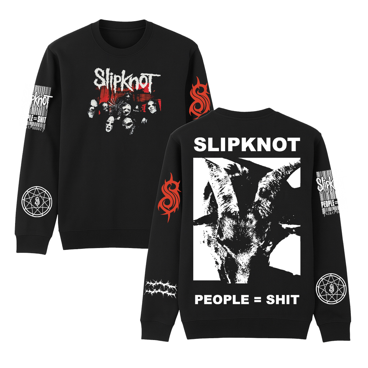 Slipknot Unisex Cotton Creneck Sweatshirt