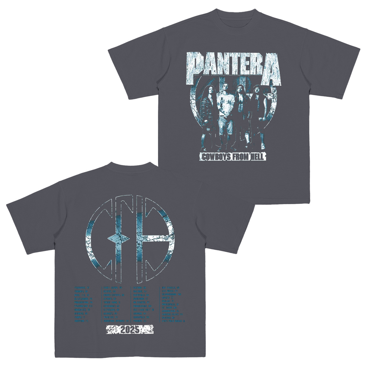Pantera Tour Cotton Unisex T-shirt
