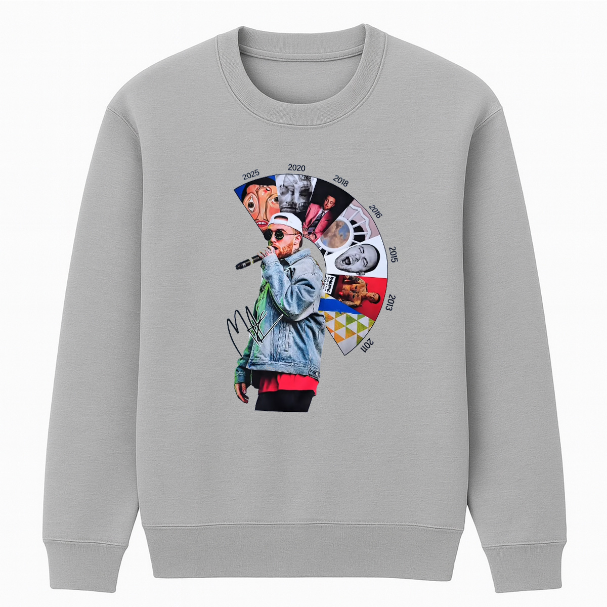 Mac Miller Unisex Cotton Creneck Sweatshirt